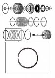 FRICTION PLATE <br>  Reverse Clutch