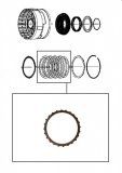 FRICTION PLATE <br> Second Clutch