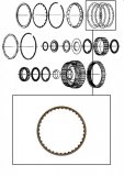 FRICTION PLATE <br> Second Coast Clutch