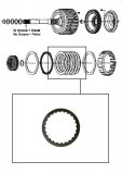 FRICTION PLATE <br> Coast Clutch