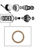 FRICTION PLATE <br>  Overdrive Clutch
