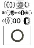 FRICTION PLATE <br> Intermediate Clutch