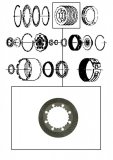 FRICTION PLATE <br> Intermediate Clutch