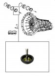 SERVO PISTON  <br> Overdrive Band