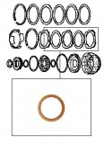 FRICTION  PLATE <br> C3 & Coast Clutch 