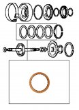 FRICTION PLATE <br> C2 & Direct Clutch