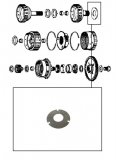 THRUST WASHER <br> Overdrive Clutch Hub