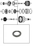 NEEDLE BEARING <br> E Clutch to Front Planetary