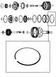 CIRCLIP RETAINING <br> E Clutch