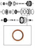 FRICTION PLATE <br> E Clutch