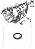 OUTPUT FLANGE SEAL <br> No Dust Lip