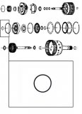 INNER O-RING <br> E Clutch Piston