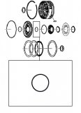 INNER O-RING <br> D Brake Piston