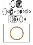 FRICTION PLATE <br> D Brake