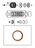 FRICTION PLATE <br> 4-5-6 Clutch