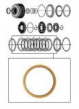 FRICTION PLATE <br> 1-2-3-4 Clutch