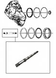 INPUT SHAFT <br> 2-6 Clutch