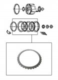 STEEL PLATE <br> B3 Brake