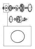 OUTER O-RING <br> Front Pump