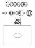 PLASTIC SEALING RING <br> Rear <br> K2 Clutch