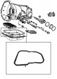 PAN GASKET <br> 6-Bolts