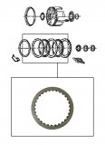 WAVED FRICTION PLATE <br> B3 Brake