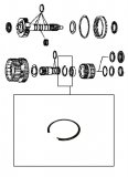 RETAINER CIRCLIP <br> Outer Sun Gear