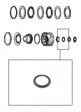 NEEDLE BEARING <br> K3 Clutch