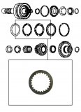 FRICTION PLATE <br> Single Sided <br> KR Clutch