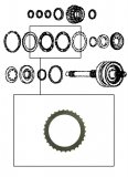 FRICTION PLATE <br> Single Sided <br> K3 Clutch