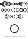 FRICTION PLATE <br> Single Sided <br> K5 Clutch