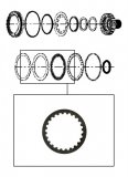 FRICTION PLATE <br> A Clutch