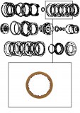 FRICTION PLATE <br> 2nd Brake