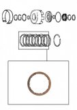 FRICTION PLATE <br> Direct Clutch