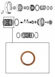 FRICTION PLATE <br> Direct Clutch <br> 1978-up