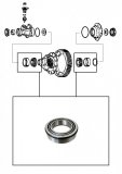 22 ROLLER BEARING<br> Final Drive