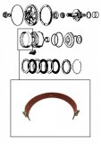 BRAKE BAND <br> Front <br> 1961-1991