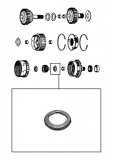 NEEDLE BEARING <br> Sun Gear to  Rear Planet