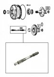 INPUT SHAFT <br> Drum to Converter