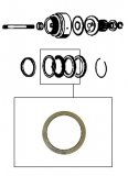 FRICTION PLATE <br> Forward Clutch <br> 1985-1989