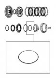 INNER O-RING <br> Underdrive Piston