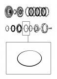 OUTER D-RING <br> Underdrive Piston