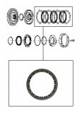 FRICTION PLATE <br> Underdrive Brake