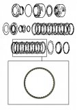 FRICTION  PLATE <br>  C3 Clutch