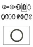 FRICTION PLATE <br> B3  Brake