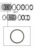 FRICTION PLATE<br> B1 Brake