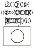 FRICTION PLATE <br> B4 Brake