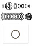 FRICTION PLATE <br>  K2 Clutch