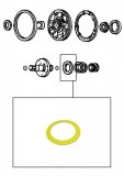 YELOW WASHER <br> Stator Support