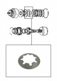 DIAPHRAGM SPRING <br> Forward Clutch <br> 1966-1976